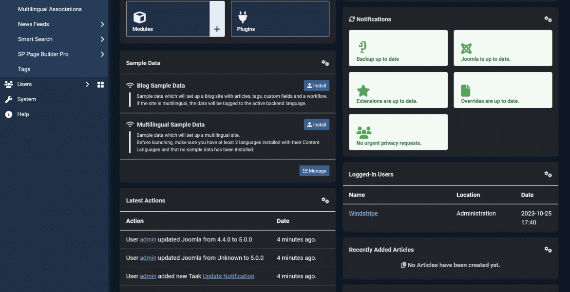 Updating Our Templates To Joomla 5